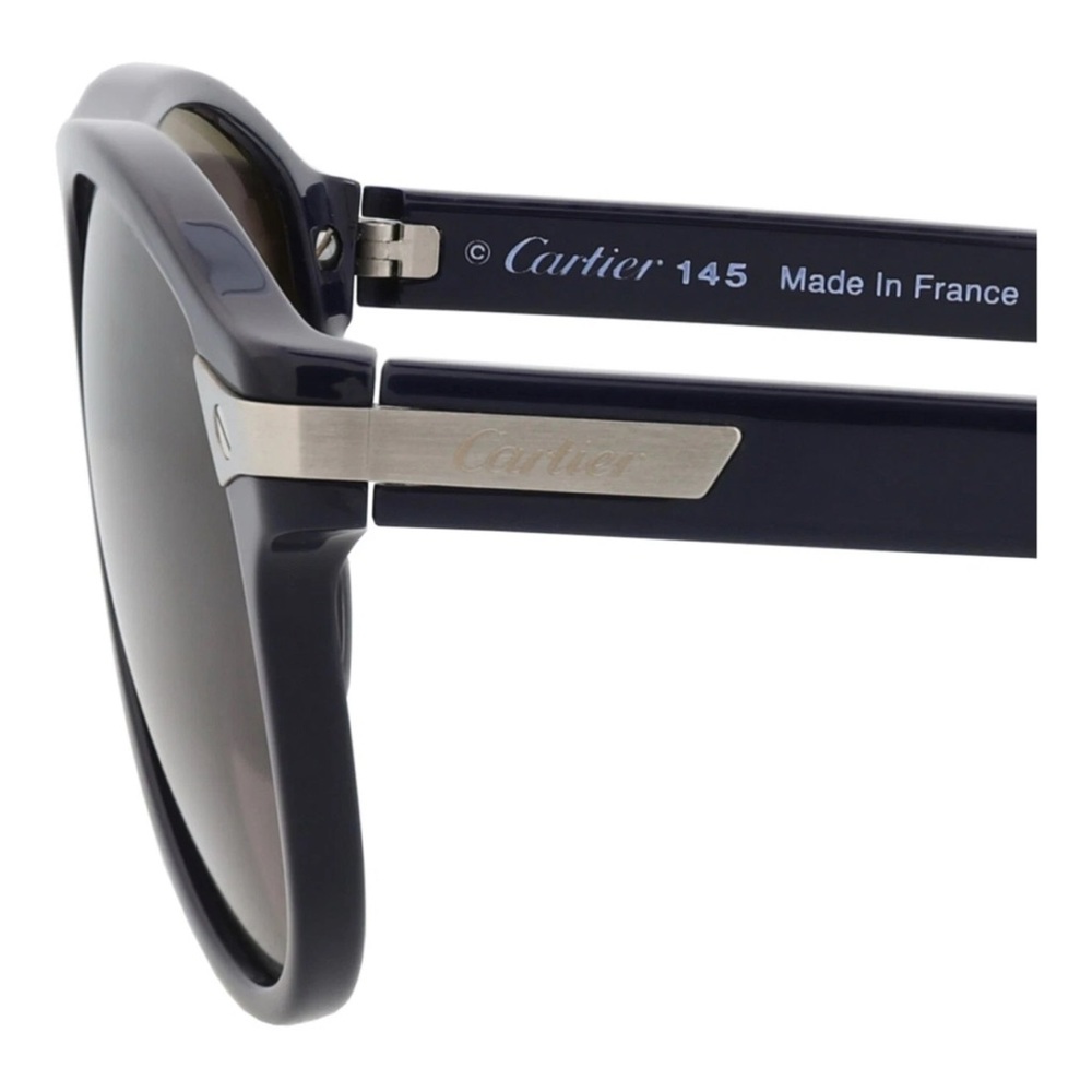 Santos Cartier Dark Frame Sunglasses made in France with code.